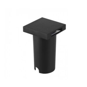Balizador solo Eran quadrado 1w 3000k IP67 preto-Nordecor  - 6410