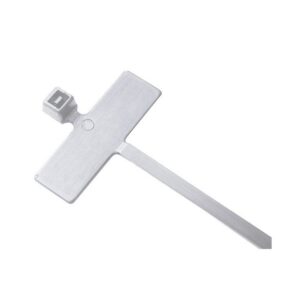 Abraçadeira nylon p/identificação 3,6x205 branca-G20 (c/100) - ABI36203
