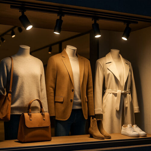 Como iluminar vitrines e produtos para atrair mais clientes