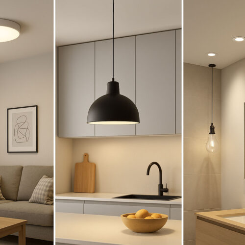 Plafons, pendentes ou spots? Descubra qual tipo de luz valoriza cada cômodo