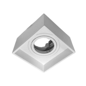 Spot embutir quadrado box Low mv p/MR16 branco ABS-Moon - 1061831