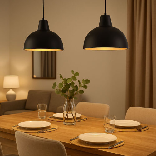 Como instalar luminárias pendentes na altura certa em cada ambiente