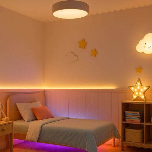 Como escolher a iluminação ideal para o quarto infantil