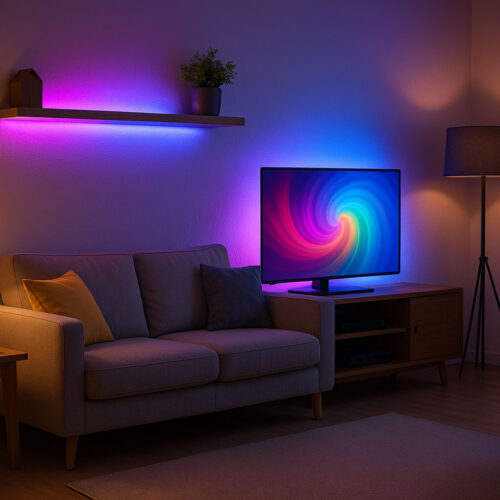 Fita LED RGB Smart: transforme sua casa com luz e tecnologia
