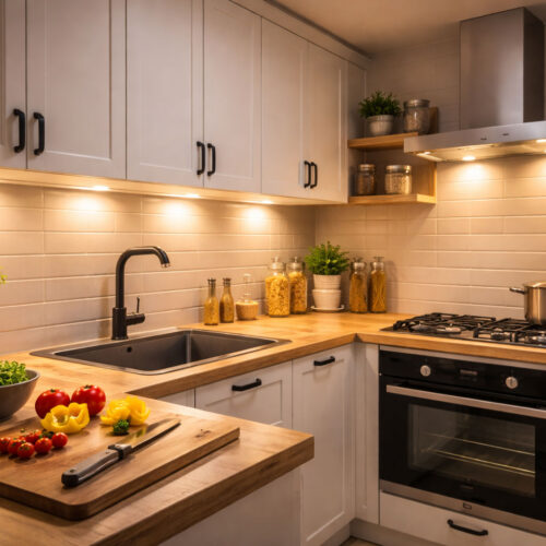 Iluminação para cozinha pequena: como deixar o espaço mais funcional