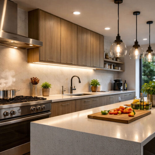 Iluminação para cozinha: como escolher os produtos certos para cada área