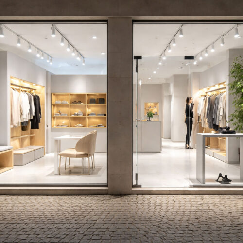 Como iluminar loja pequena para valorizar produtos e melhorar a experiência